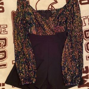 Sparkly Romper